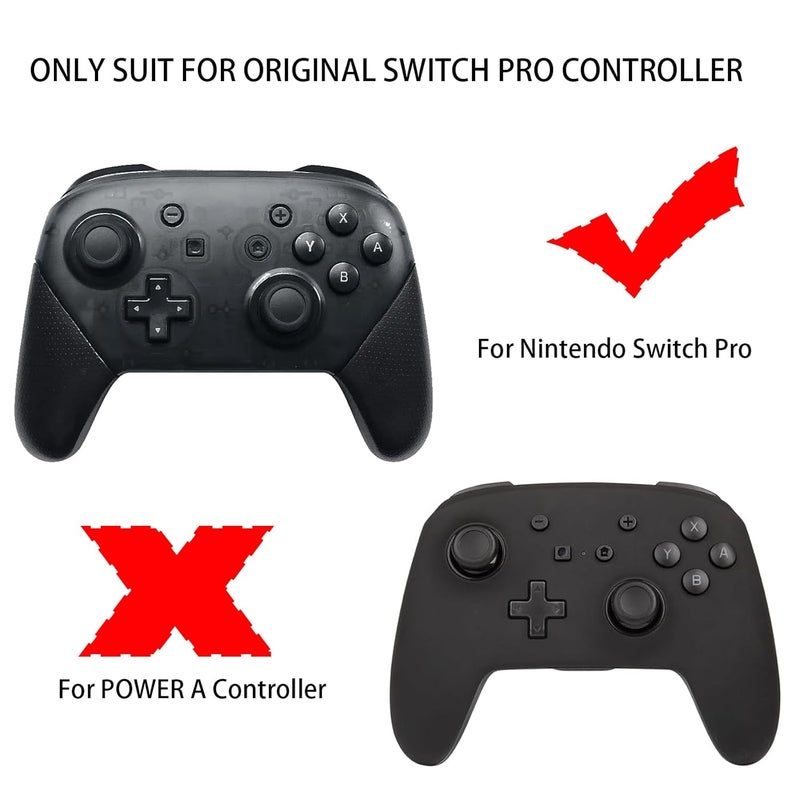 CTHTBZ 8PCS Black Replacement 3D Thumbsticks Joystick, With Screwdriver Analog Thumb Sticks for Nintendo Switch Pro Controller - Image 4